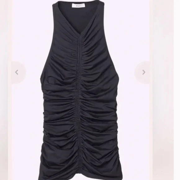 ALC ADLEY RUCHED Sleeveless Top TANK Size small S NWT - Picture 3 of 8
